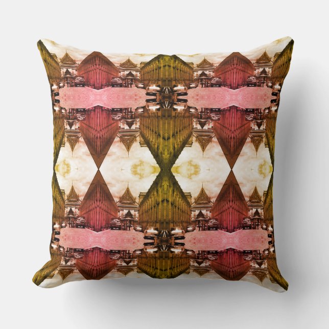 Vintages Thailand Bangkok Royal Palace Postcard Dr Kissen (Vorderseite)