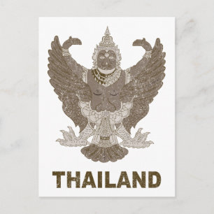 Vintages Thailand Postkarte
