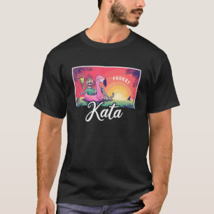 Vintages Thailand Urlaub Asien Kata Beach P T-Shirt