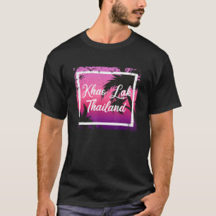 Vintages Thailand Urlaub Reisen Asien Thai Khao La T-Shirt