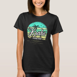 Vintages Thailand Urlaub Reisen Asien Thai Krabi 1 T-Shirt