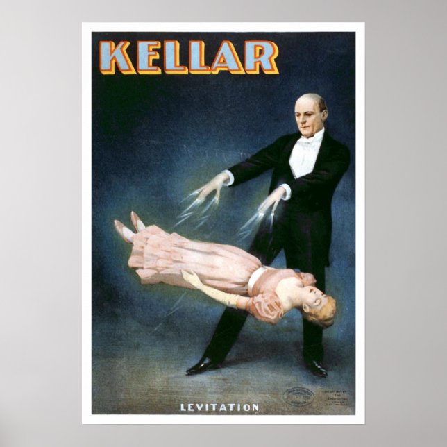 Vintages Theater "Kellar Levitation" Poster (Vorne)