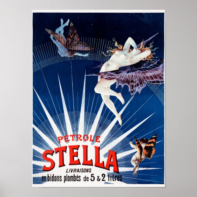 Vintages Theater/Werbetafel Poster (Vorne)