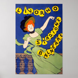 Vintages Theater/Werbetafel Poster