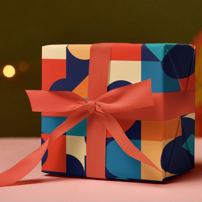 Vintages Thema Geschenkpapier (bauhaus party birthday packing gift wrap,gift wrapping paper,return gift wrap paper,paper gift)