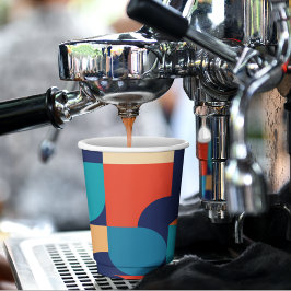 Vintages Thema Pappbecher