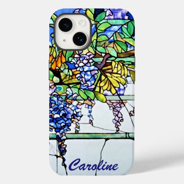 Vintages Tiffany Kunstmuseum Monte San Giorgio Case-Mate iPhone Hülle (Rückseite)