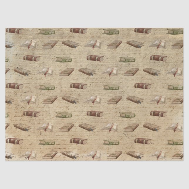 Vintages Tissue Paper Seidenpapier (Vorderseite)