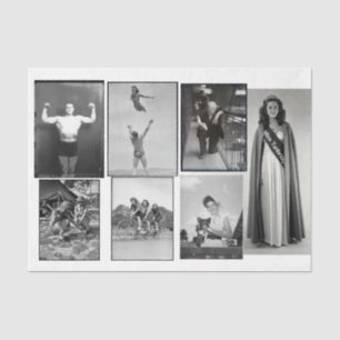 Vintages Tissue (Tissue) für die Entkopplung von V Seidenpapier