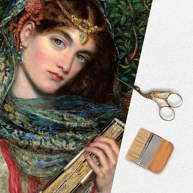 Vintages Tissue-Tissue für Frauenmusik Seidenpapier (Von Creator hochgeladen)