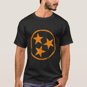 Vintages Tn Flag Geschenk erschüttert Orange Tenne T-Shirt