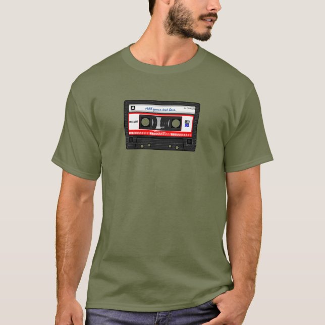 Vintages Tonbandband für  Tonwiedergabe, T-Shirt (Vorderseite)