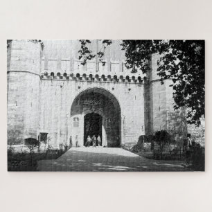 Vintages Tor zum Palast Istanbul Topkapi Puzzle