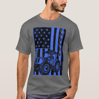 Vintages Traktorengeschenk für den Bauer T-Shirt