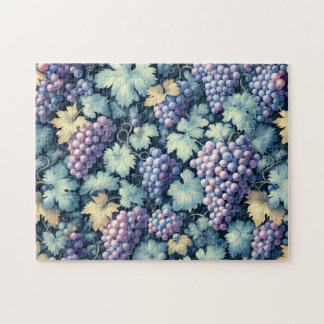 Vintages Traubenmuster Puzzle