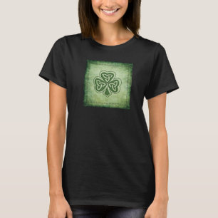 Vintages Trendgrundstück Irish Kleeblatt T-Shirt