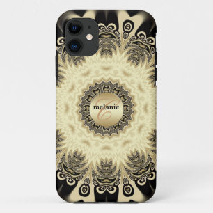 Vintages Tribal Gold Lace Monogram iPhone 5 Case-Mate iPhone Hülle