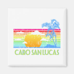 Vintages Tropisches Cabo San Lucas Magnet