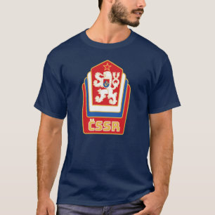 Vintages tschechoslowakisches Emblem T-Shirt