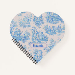 Vintages türkisblaues Jouilongramm Notizbuch