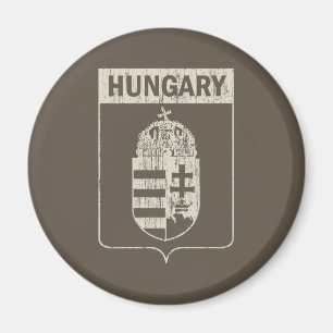 Vintages Ungarn Magnet