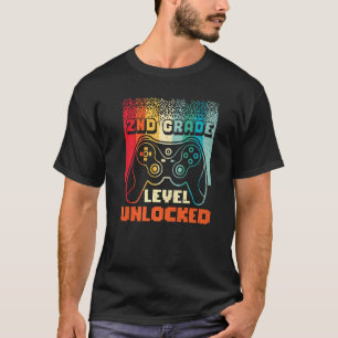 Vintages ungesichertes Videospiel der zweiten Stuf T-Shirt