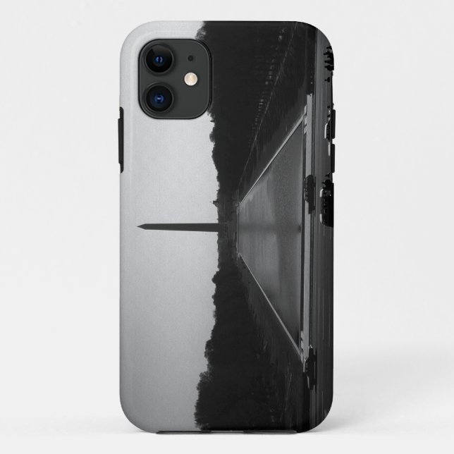 Vintages US-Washington-Denkmal Case-Mate iPhone Hülle (Rückseite)