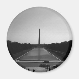 Vintages US-Washington-Denkmal Magnet
