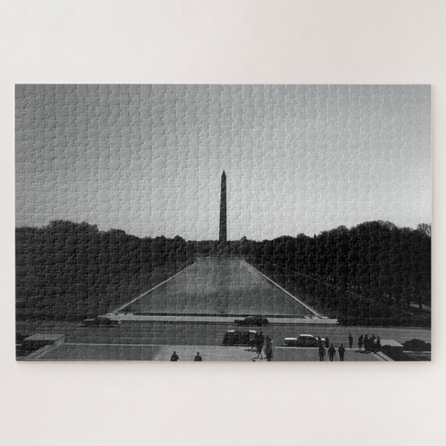 Vintages US-Washington-Denkmal Puzzle (Horizontal)