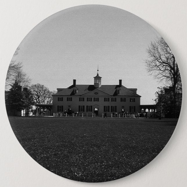 Vintages USA Mount Vernon George Washington Button (Vorderseite)