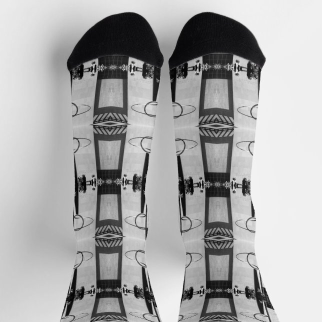 Vintages USA Washington History Technology Museum Socken (Oben)