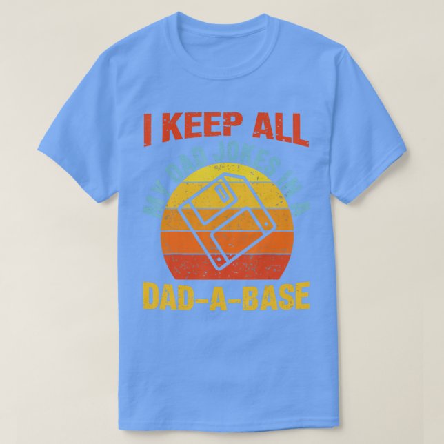 Vintages Vater Shirt Behielt ich alle meine Vater  (Design vorne)