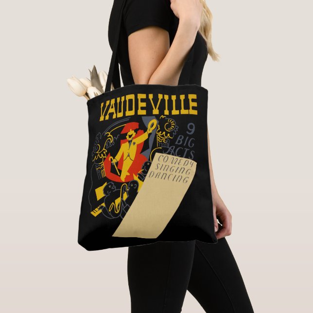 Vintages Vaudeville Theater Abstrakte Kunst (Von Nahem)