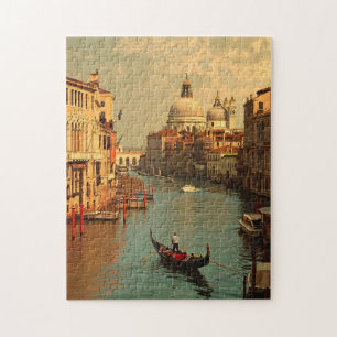 Vintages Venedig: Eine zeitlose Postkarte Puzzle