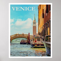 Vintages Venedig Italien Reisen
