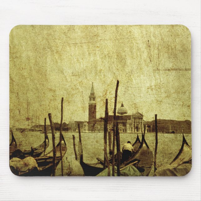 Vintages Venedig Mousepad (Vorne)