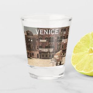 Vintages Venedig Schnapsglas