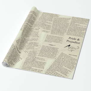 Vintages Verpackungspapier Geschenkpapier