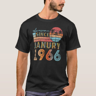 Vintages Versprechen 1966 92 Jahre alt 56. Geburts T-Shirt