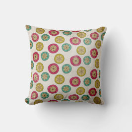 Vintages Verzierungs-und Rotwild-Feiertags-Kissen Kissen