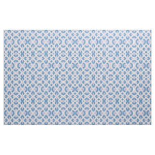 Vintages Vibes Retro Groovy Design in Cerulean Blu Stoff
