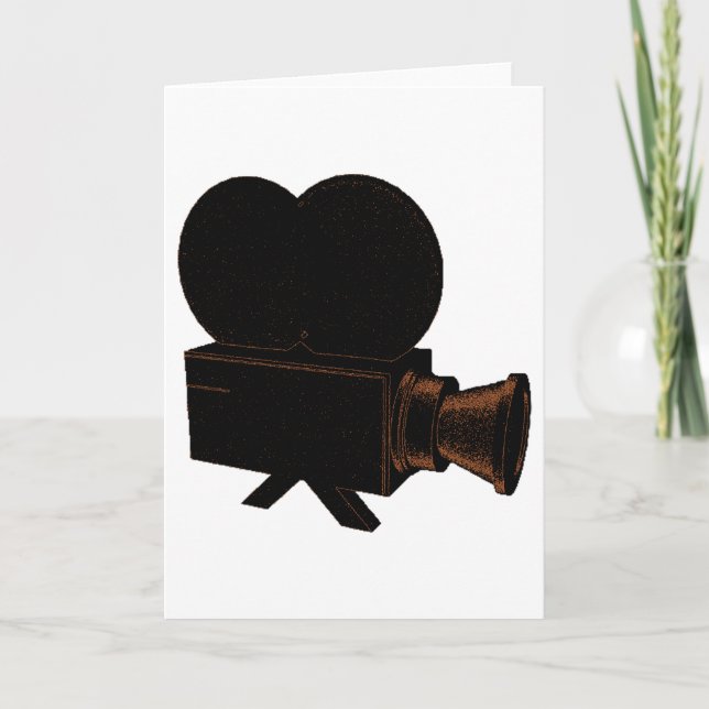 Vintages Video Karte (Vorderseite)