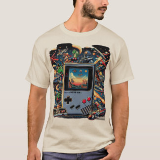 Vintages Videospiel T-Shirt