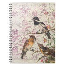 Vintages Viktorianisches Birnen-Notebook | Elegant