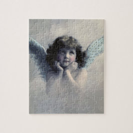Vintages Viktorianisches Foto Angel Puzzle