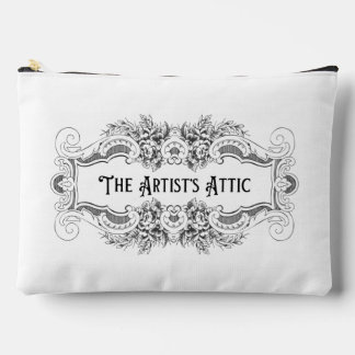 Vintages Viktorianisches Logo Zubehörtasche