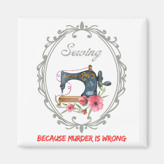 Vintages Viktorianisches Nähen Magnet