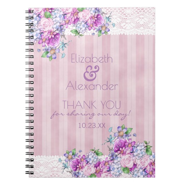 Vintages viktorianisches notizblock (Vorderseite)