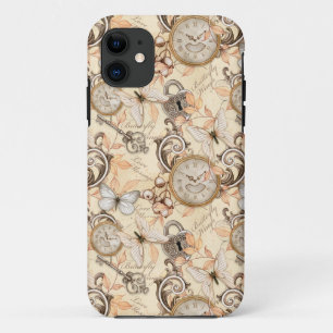 Vintages Viktorianisches Shabby Chic Ländermuster Case-Mate iPhone Hülle