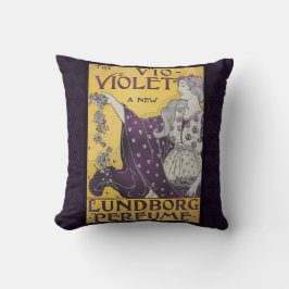 Vintages "Vio Violette" Throw-Kissen Kissen